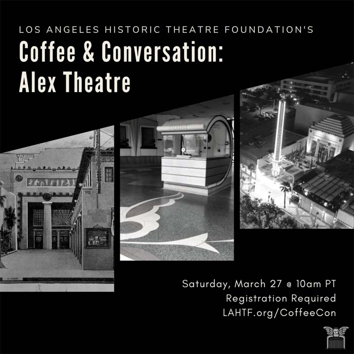 Coffee & Conversation: Alex Theatre