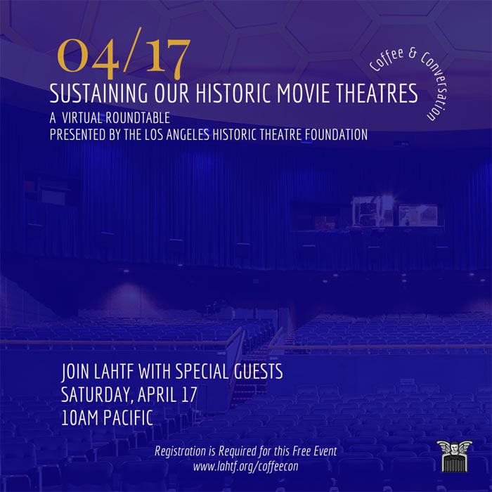 Coffee & Conversation: Sustaining Our Historic Movie Theatres