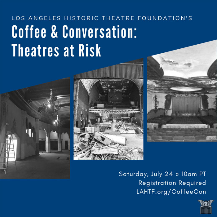Coffee & Conversation: Theatres at Risk