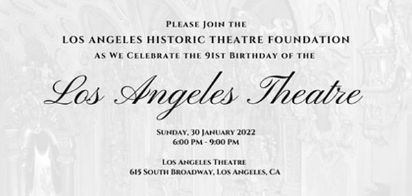 LAHTF Celebrates the Los Angeles Theatre