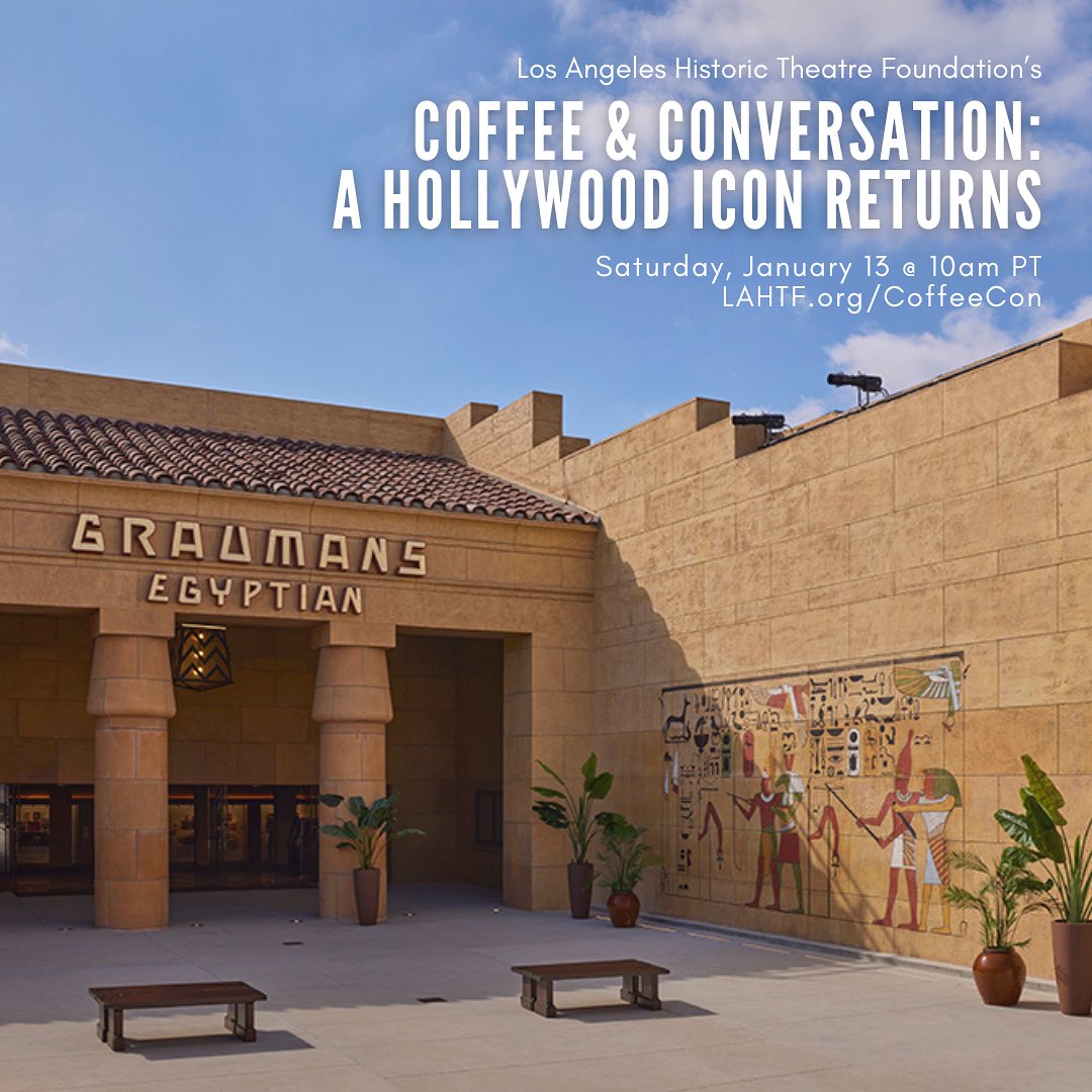 Coffee & Conversation: A Hollywood Icon Returns