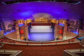 Alex Theatre, Glendale, Los Angeles: Greater Metropolitan Area: Balcony Front Center