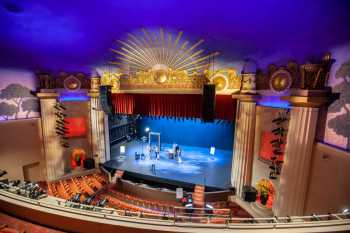 Alex Theatre, Glendale, Los Angeles: Greater Metropolitan Area: Stage from Alexander Terrace Right