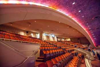 Alex Theatre, Glendale, Los Angeles: Greater Metropolitan Area: Upper Balcony from Balcony cross-aisle