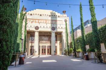 Alex Theatre, Glendale, Los Angeles: Greater Metropolitan Area: Forecourt from left