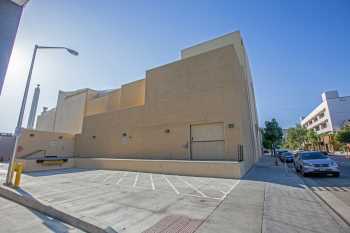 Alex Theatre, Glendale, Los Angeles: Greater Metropolitan Area: Load-In Dock as viewed from East