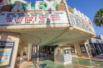 Alex Theatre, Glendale, Los Angeles: Greater Metropolitan Area: Underneath Marquee from left