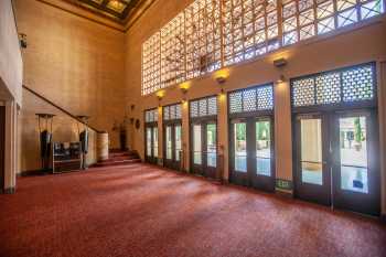 Alex Theatre, Glendale, Los Angeles: Greater Metropolitan Area: Entrance doors