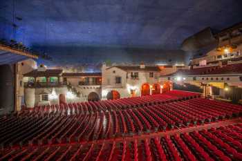 Arlington Theatre, Santa Barbara, California (outside Los Angeles and San Francisco): Auditorium from House Left Side