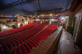 Arlington Theatre, Santa Barbara, California (outside Los Angeles and San Francisco): Auditorium from House Left