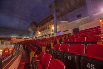 Arlington Theatre, Santa Barbara, California (outside Los Angeles and San Francisco): Balcony seating