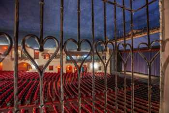 Arlington Theatre, Santa Barbara, California (outside Los Angeles and San Francisco): Balcony Right Terrace