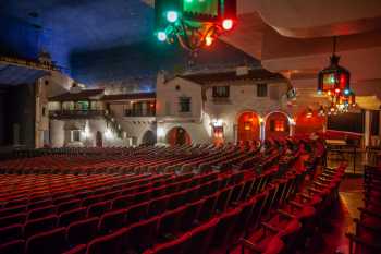 Arlington Theatre, Santa Barbara, California (outside Los Angeles and San Francisco): Rear Orchestra seating, from House Left