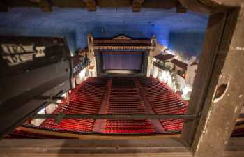 Arlington Theatre, Santa Barbara, California (outside Los Angeles and San Francisco): Followspot