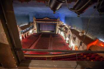Arlington Theatre, Santa Barbara, California (outside Los Angeles and San Francisco): Lights in Followspot Box