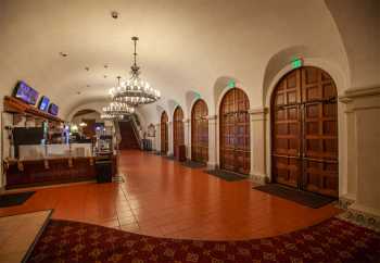 Arlington Theatre, Santa Barbara, California (outside Los Angeles and San Francisco): Lobby, House Left side