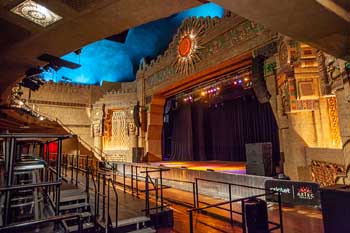 Aztec Theatre, San Antonio, Texas: Orchestra Right Under Balcony
