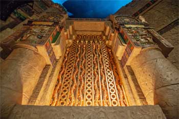 Aztec Theatre, San Antonio, Texas: Organ Grille From Below