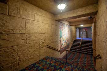 Aztec Theatre, San Antonio, Texas: South Stairs