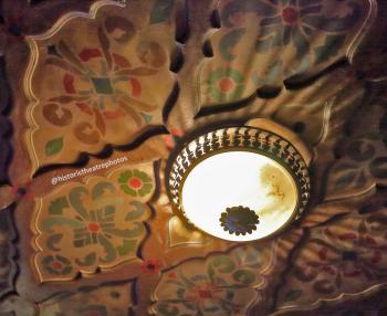 The Belasco, Los Angeles, Los Angeles: Downtown: Balcony soffit light