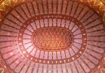 The Belasco, Los Angeles, Los Angeles: Downtown: Ceiling Dome Closeup