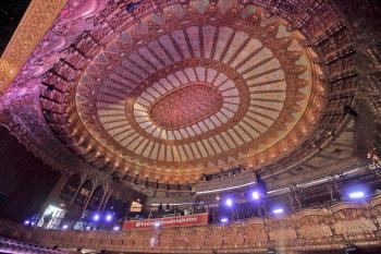 The Belasco, Los Angeles, Los Angeles: Downtown: Ceiling Dome and Balcony from Orchestra level