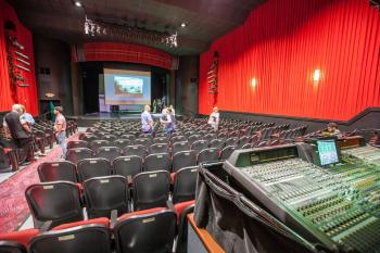 Brauntex Theatre, New Braunfels, Texas: Tech position at Orchestra Rear