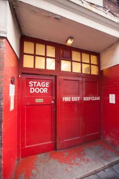 Bristol Hippodrome, United Kingdom: outside London: Stage Door on Denmark Street