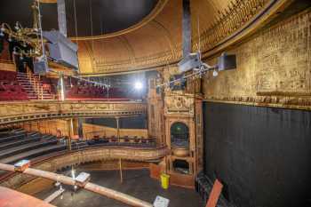 Citizens Theatre, Glasgow, United Kingdom: outside London: Auditorium and Stage from Upper Circle Right