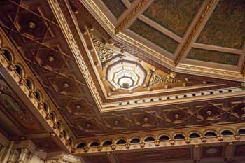Copley Symphony Hall, San Diego, California (outside Los Angeles and San Francisco): Ceiling Detail