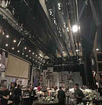 Dolby Theatre, Hollywood, Los Angeles: Hollywood: Backstage at the <i>AFI Life Achievement Award 2019</i>