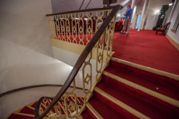Ford’s Theatre, Washington D.C., Washington DC: Stairs from Dress Circle