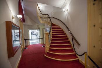 Ford’s Theatre, Washington D.C., Washington DC: Stairs to Dress Circle from Orchestra Lobby