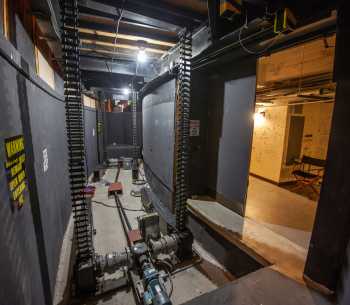 Fox Tucson Theatre, American Southwest: Orchestra Pit (Pit Lift in raised/stage position)