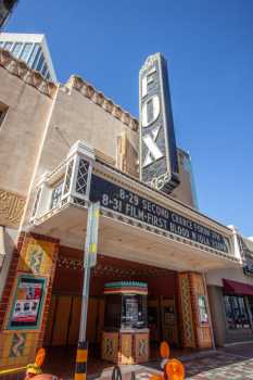 Fox Tucson Theatre, American Southwest: Marquee and Vertical Sign