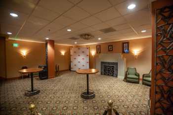 Fox Tucson Theatre, American Southwest: Basement Lounge with Fireplace