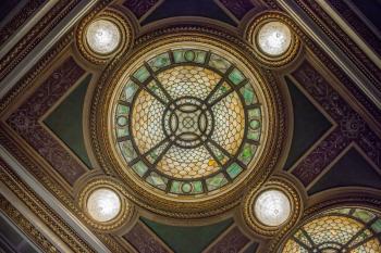 Hudson Theatre, New York, New York: Dome from below