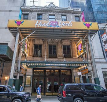Hudson Theatre, New York, New York: Facade 1
