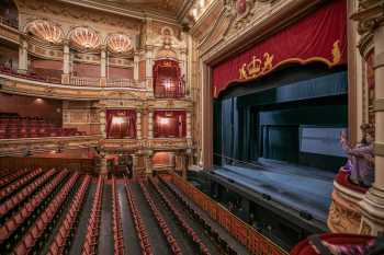 King’s Theatre, Glasgow, United Kingdom: outside London: Auditorium and Stage from Grand Circle House Right