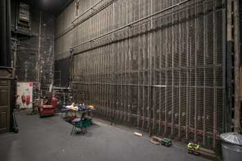 King’s Theatre, Glasgow, United Kingdom: outside London: Counterweight Wall at Stage Right
