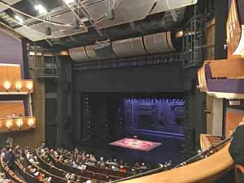 Los Angeles Music Center, Los Angeles: Downtown: Stage from Mezzanine Right