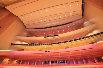 Los Angeles Music Center, Los Angeles: Downtown: Auditorium Balconies and Ceiling