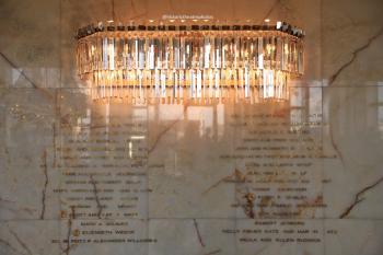 Los Angeles Music Center, Los Angeles: Downtown: Lobby Wall Sconce