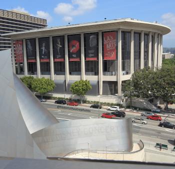 Los Angeles Music Center, Los Angeles: Downtown: Dorothy Chandler Pavilion from Concert Hall