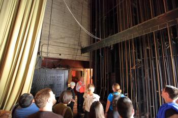 Los Angeles Theatre, Los Angeles: Downtown: Stage Right Pin Rail