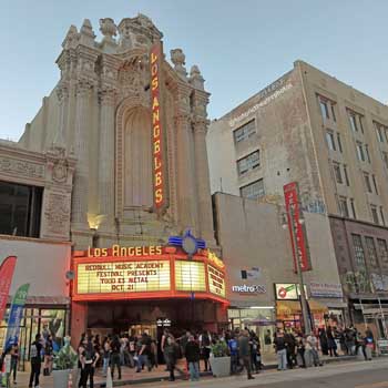 Los Angeles Theatre, Los Angeles: Downtown: Facade from Left
