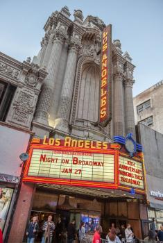 Los Angeles Theatre, Los Angeles: Downtown: Night On Broadway 2018