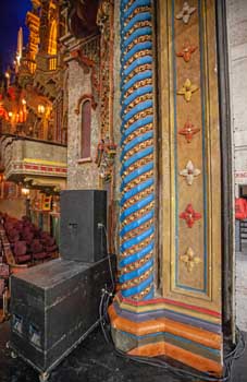 Majestic Theatre, San Antonio, Texas: Proscenium Arch Stage Right