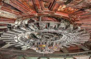 The Mayan, Los Angeles, Los Angeles: Downtown: Auditorium Centerpiece Closeup