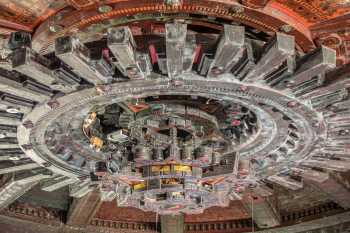 The Mayan, Los Angeles, Los Angeles: Downtown: Auditorium Centerpiece Extreme Closeup
